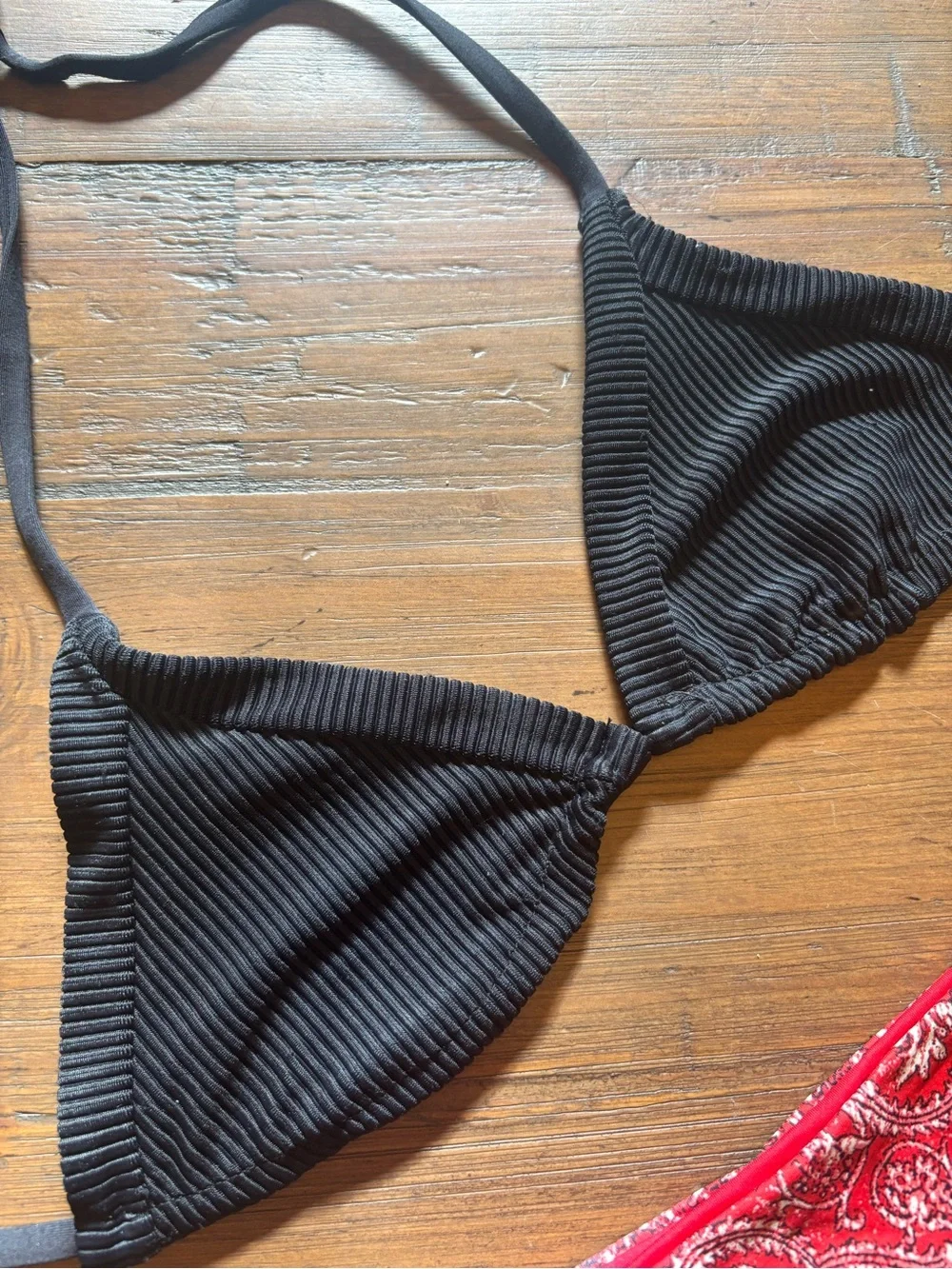 Frankie’s bikinis bandana print bikini set